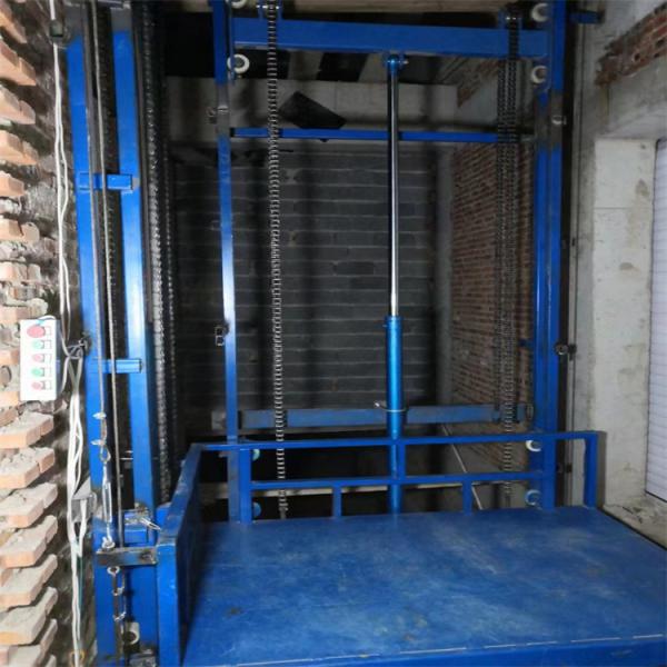 导轨式升降平台